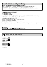 Предварительный просмотр 2 страницы Mitsubishi Electric MS-GF20VA-E1 Service Manual