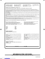 Preview for 11 page of Mitsubishi Electric MS-GF50VA Operating Instructions Manual