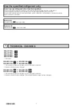 Предварительный просмотр 2 страницы Mitsubishi Electric MS-GH13VA Service Manual