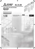 Предварительный просмотр 1 страницы Mitsubishi Electric MS-GH18VA Operating Instructions Manual