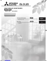 Mitsubishi Electric MS-GJ18VA Operating Instructions Manual предпросмотр