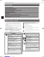 Предварительный просмотр 2 страницы Mitsubishi Electric MS-GJ18VA Operating Instructions Manual