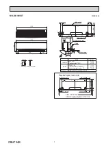 Предварительный просмотр 7 страницы Mitsubishi Electric MS-GK24VA Service Manual