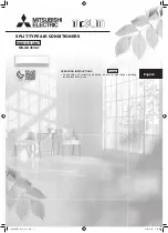 Mitsubishi Electric MS-GK36VAT Operating Instructions Manual предпросмотр