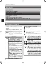 Предварительный просмотр 2 страницы Mitsubishi Electric MS-GK36VAT Operating Instructions Manual