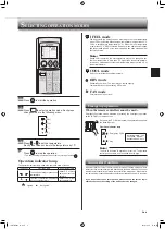 Предварительный просмотр 5 страницы Mitsubishi Electric MS-GK36VAT Operating Instructions Manual