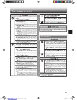 Preview for 3 page of Mitsubishi Electric MS-SGF09VC Operating Instructions Manual