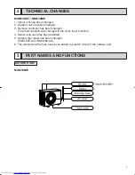 Предварительный просмотр 3 страницы Mitsubishi Electric MS09NW*2 Technical & Service Manual