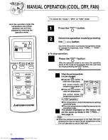 Предварительный просмотр 12 страницы Mitsubishi Electric MS09NW Operating Insructions