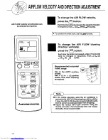 Предварительный просмотр 14 страницы Mitsubishi Electric MS09NW Operating Insructions