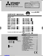 Предварительный просмотр 1 страницы Mitsubishi Electric MSC-A07WV Service Manual