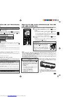 Предварительный просмотр 17 страницы Mitsubishi Electric MSC-A07YV Operating Instructions Manual