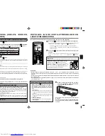 Предварительный просмотр 37 страницы Mitsubishi Electric MSC-A07YV Operating Instructions Manual