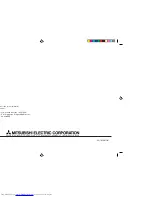 Предварительный просмотр 124 страницы Mitsubishi Electric MSC-A07YV Operating Instructions Manual