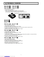 Предварительный просмотр 2 страницы Mitsubishi Electric MSC-C07TV Service Manual