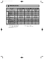 Предварительный просмотр 5 страницы Mitsubishi Electric MSC-GA20VB-E1 Service Manual