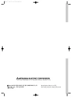 Предварительный просмотр 24 страницы Mitsubishi Electric MSC-GA20VB-E1 Service Manual