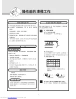 Preview for 8 page of Mitsubishi Electric MSD-CF09VB-H1 Operating Instructions Manual