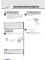 Preview for 30 page of Mitsubishi Electric MSD-CF09VB-H1 Operating Instructions Manual