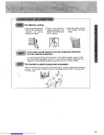 Предварительный просмотр 13 страницы Mitsubishi Electric MSH-09NV Operating Instructions Manual