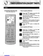 Предварительный просмотр 18 страницы Mitsubishi Electric MSH-09NV Operating Instructions Manual