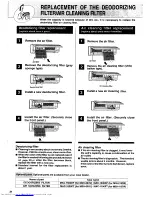 Предварительный просмотр 22 страницы Mitsubishi Electric MSH-09NV Operating Instructions Manual