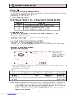 Предварительный просмотр 19 страницы Mitsubishi Electric MSH-18NV Service Manual