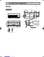 Предварительный просмотр 5 страницы Mitsubishi Electric MSH-A18ND Service Manual