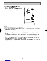 Предварительный просмотр 8 страницы Mitsubishi Electric MSH-CB50VB- E1 Service Manual