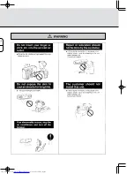 Предварительный просмотр 4 страницы Mitsubishi Electric MSH09NW 2 Operating Instructions Manual