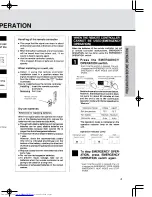 Предварительный просмотр 10 страницы Mitsubishi Electric MSH09NW 2 Operating Instructions Manual