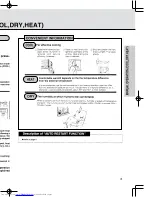 Предварительный просмотр 14 страницы Mitsubishi Electric MSH09NW 2 Operating Instructions Manual