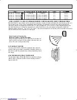 Предварительный просмотр 3 страницы Mitsubishi Electric MSH09TW Service Manual