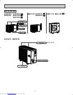 Предварительный просмотр 8 страницы Mitsubishi Electric MSH09TW Service Manual