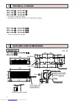 Предварительный просмотр 2 страницы Mitsubishi Electric MSX-05NV-E2 WH Service Manual