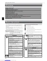 Предварительный просмотр 2 страницы Mitsubishi Electric MSY-GE24NA Operating Instructions Manual