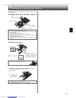 Предварительный просмотр 5 страницы Mitsubishi Electric MSY-GE24NA Operating Instructions Manual