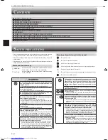 Предварительный просмотр 2 страницы Mitsubishi Electric MSY-GJ10VA Operating Instructions Manual