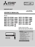 Mitsubishi Electric MSY-GL09NA Service Manual предпросмотр