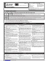 Mitsubishi Electric MSY-GN-80VF Installation Manual preview