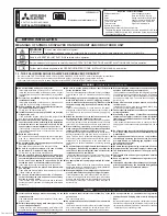 Preview for 1 page of Mitsubishi Electric MSY-GN50VF Installation Manual