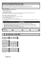 Предварительный просмотр 2 страницы Mitsubishi Electric MSY-GS09NA - U1 Service Manual