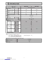 Предварительный просмотр 5 страницы Mitsubishi Electric MSY-TP35VF-E1 Service Manual