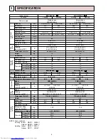 Предварительный просмотр 6 страницы Mitsubishi Electric MSZ-A09RV-E1 Service Manual