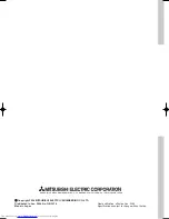 Предварительный просмотр 24 страницы Mitsubishi Electric MSZ-A09YV-E1 Service Manual