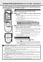 Предварительный просмотр 46 страницы Mitsubishi Electric MSZ-AH09VA-H1 Operating And Installing Instructions