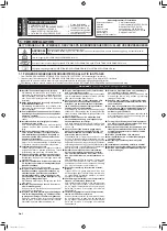 Preview for 50 page of Mitsubishi Electric MSZ-AP15VF Installation Manual