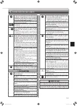 Предварительный просмотр 29 страницы Mitsubishi Electric MSZ-AP15VF Operating Instructions Manual