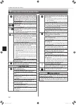 Предварительный просмотр 42 страницы Mitsubishi Electric MSZ-AP15VF Operating Instructions Manual