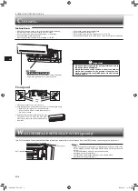 Предварительный просмотр 8 страницы Mitsubishi Electric MSZ-AP15VG Operating Instructions Manual